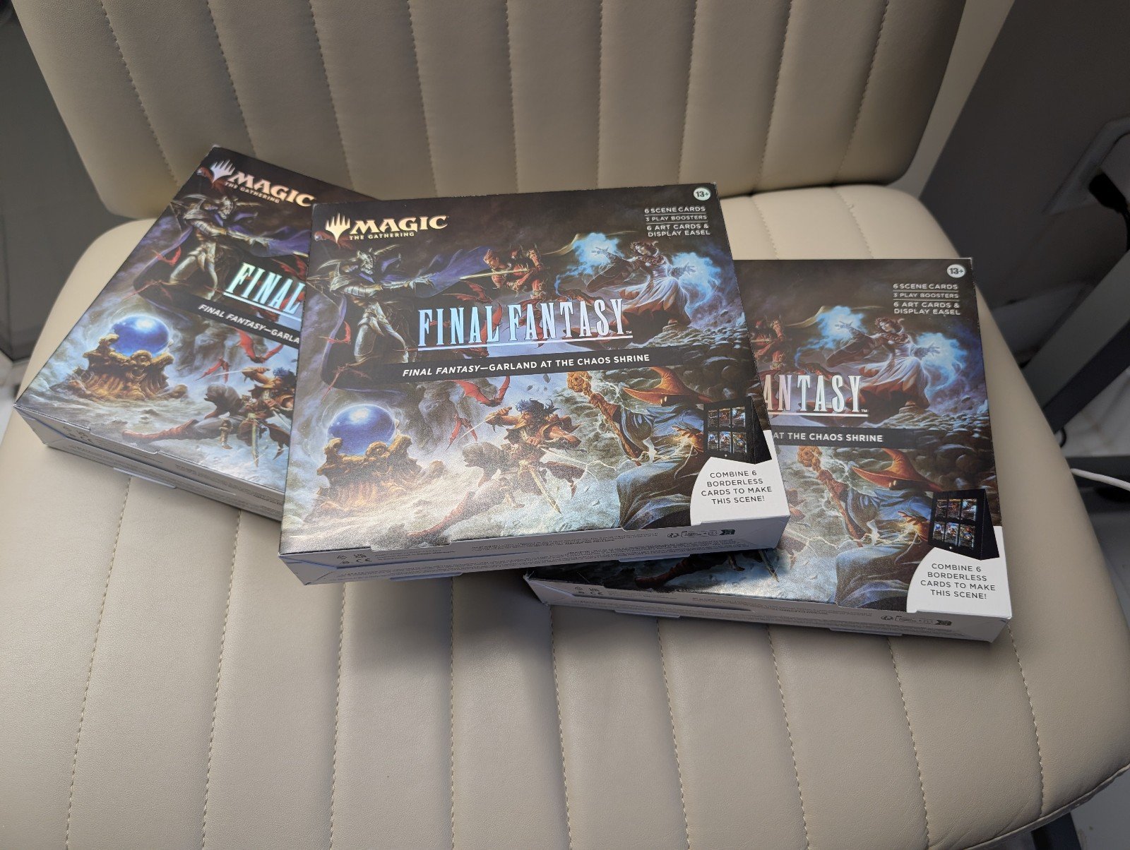 Magic the Gathering - FF Scene Box - Garland At The Chaos Shrine x3