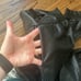 Commando faux leather joggers in black- Revolve