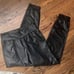 Commando faux leather joggers in black- Revolve