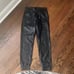 Commando faux leather joggers in black- Revolve