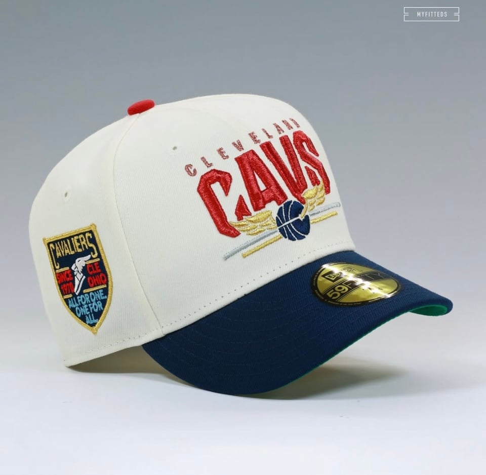Myfitteds Cleveland cavaliers all for one patch size 7 1/8 new era fitted in sto