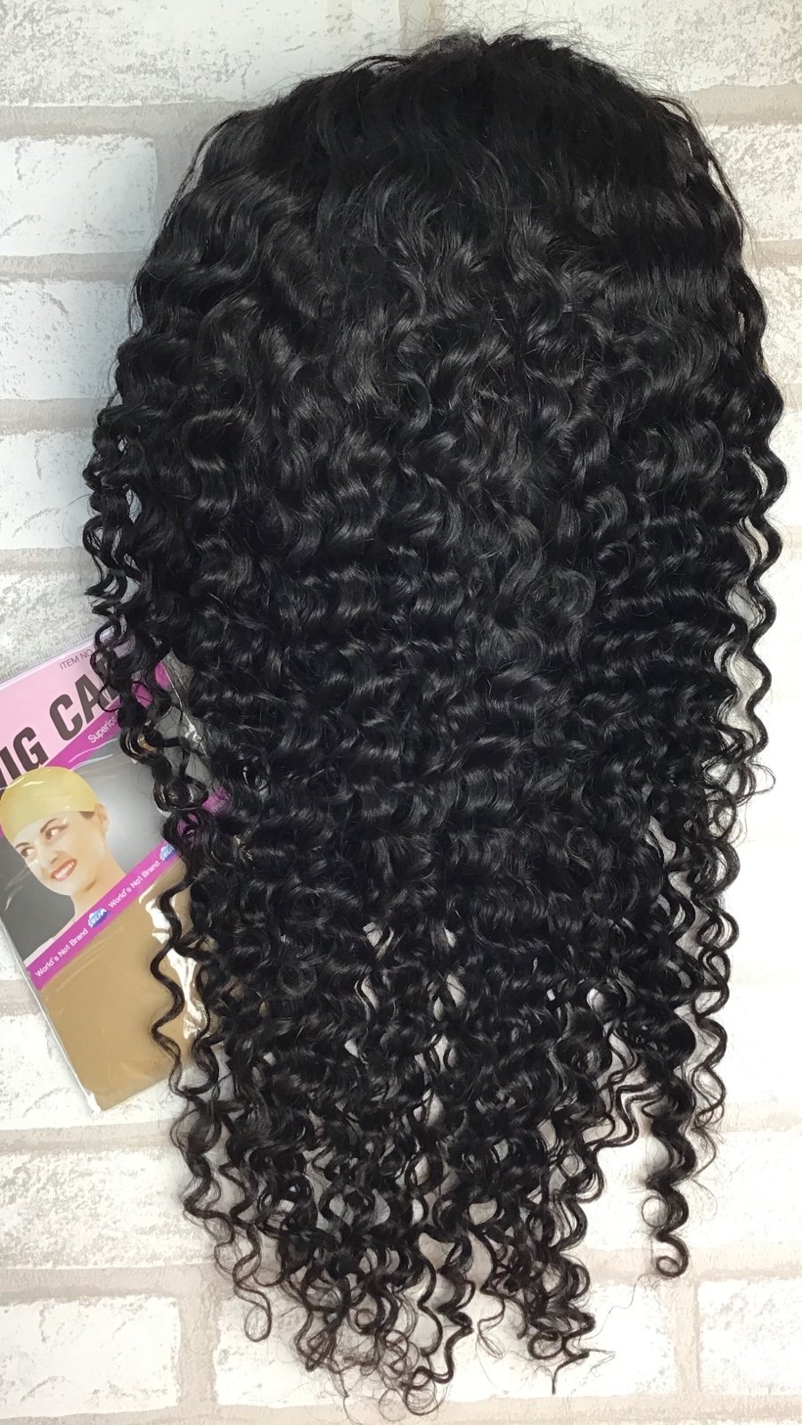 22” Human Hair Deep Wave Lace Front
