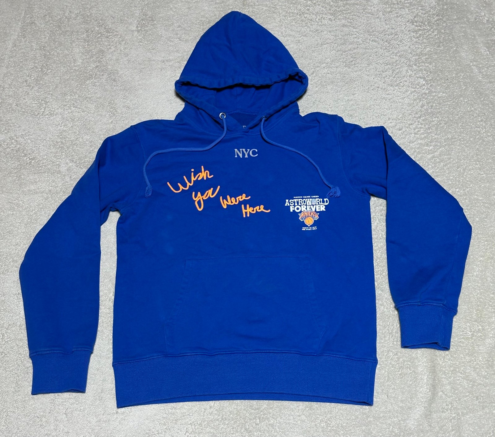 New York Knicks Unisex Hoodie Size Small Pre Owned