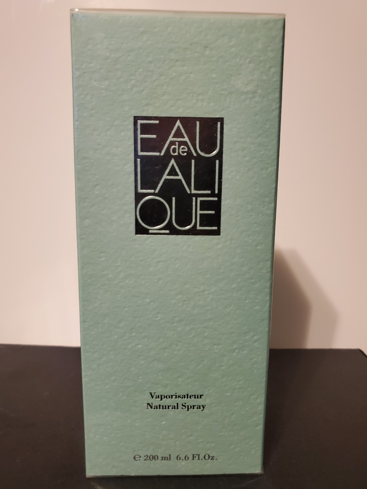 EAU DE LALIQUE Vaporisateur Natural Spray 200ml 6.6 fl. oz.NEW IN SEALED BOX NIB
