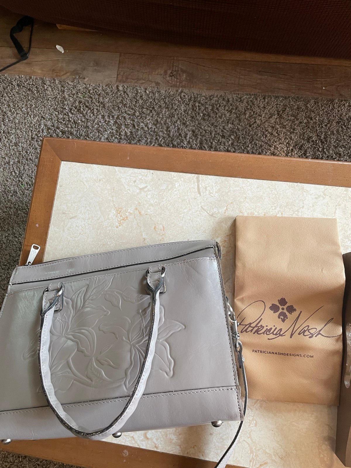 Patricia Nash satchel crossbody bag