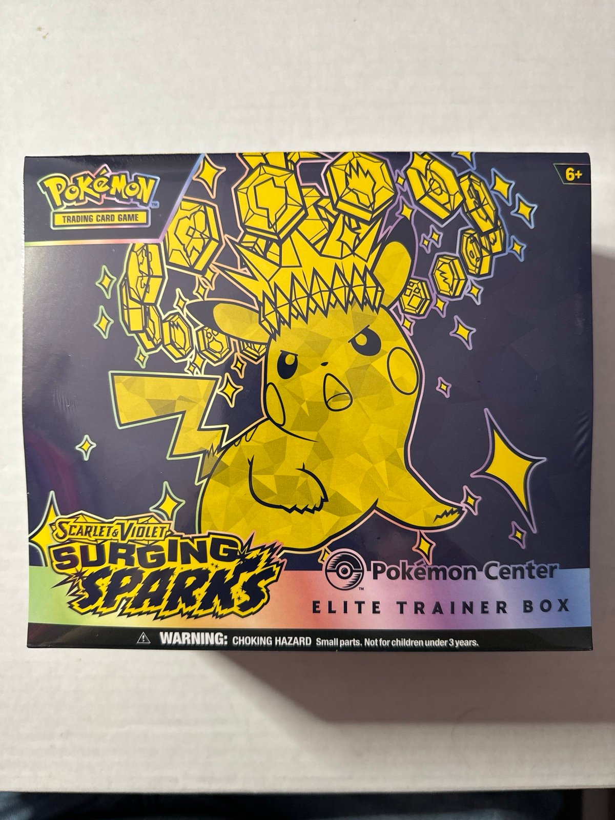 Pokémon SV08 Surging Sparks Pokémon Center Exclusive ETB