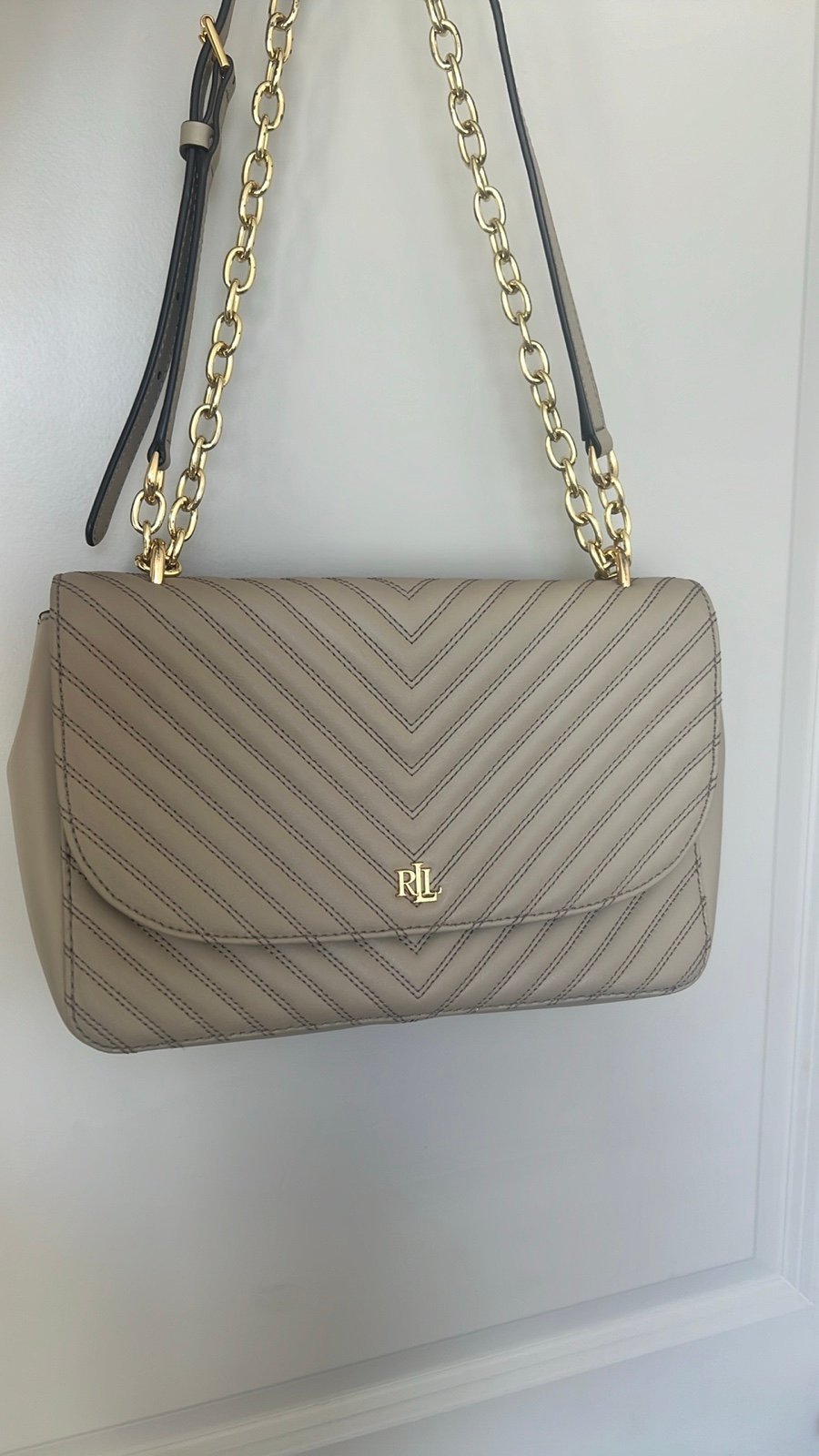 Ralph Lauren Leather shoulder bag