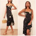 Reformation Saldana Midi Dress in Kiara 0