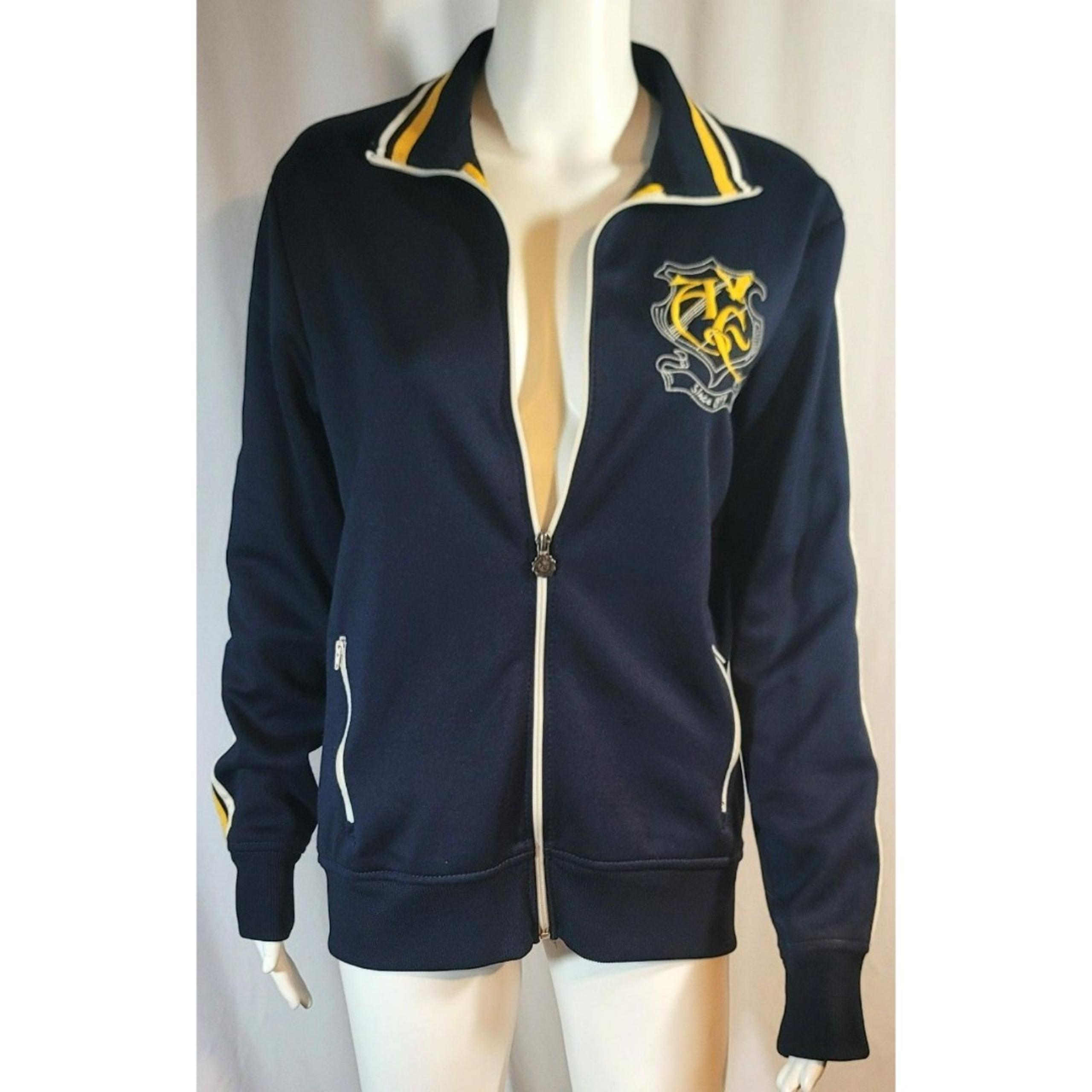 Outfitters Sportswear Jacket Full Zip Navy Blue‎ - XS - American Eagle