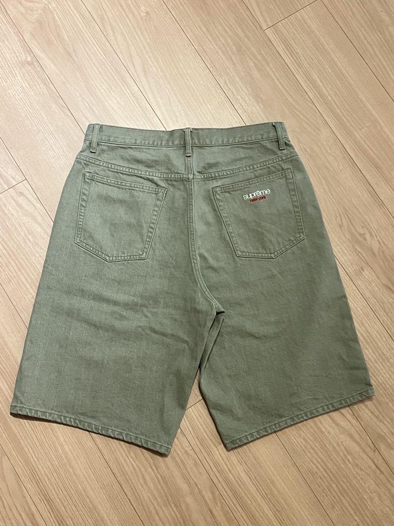 Supreme Baggy Denim Shorts, size 32