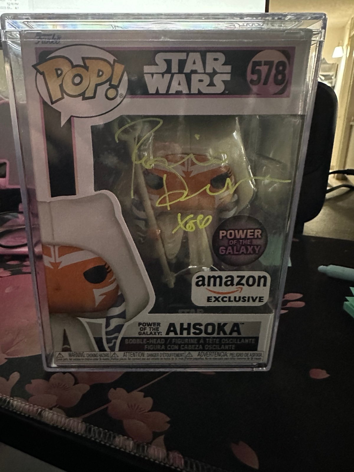 Authographed Star Wars Ahsoka Signed Funko 578