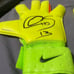 Nike Goalkeeper Gloves Vapor Grip 3 signed by Memo Ochoa Size 10