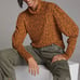 ANTHROPOLOGIE Puff-Sleeved Turtleneck Top