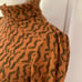 ANTHROPOLOGIE Puff-Sleeved Turtleneck Top