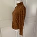 ANTHROPOLOGIE Puff-Sleeved Turtleneck Top