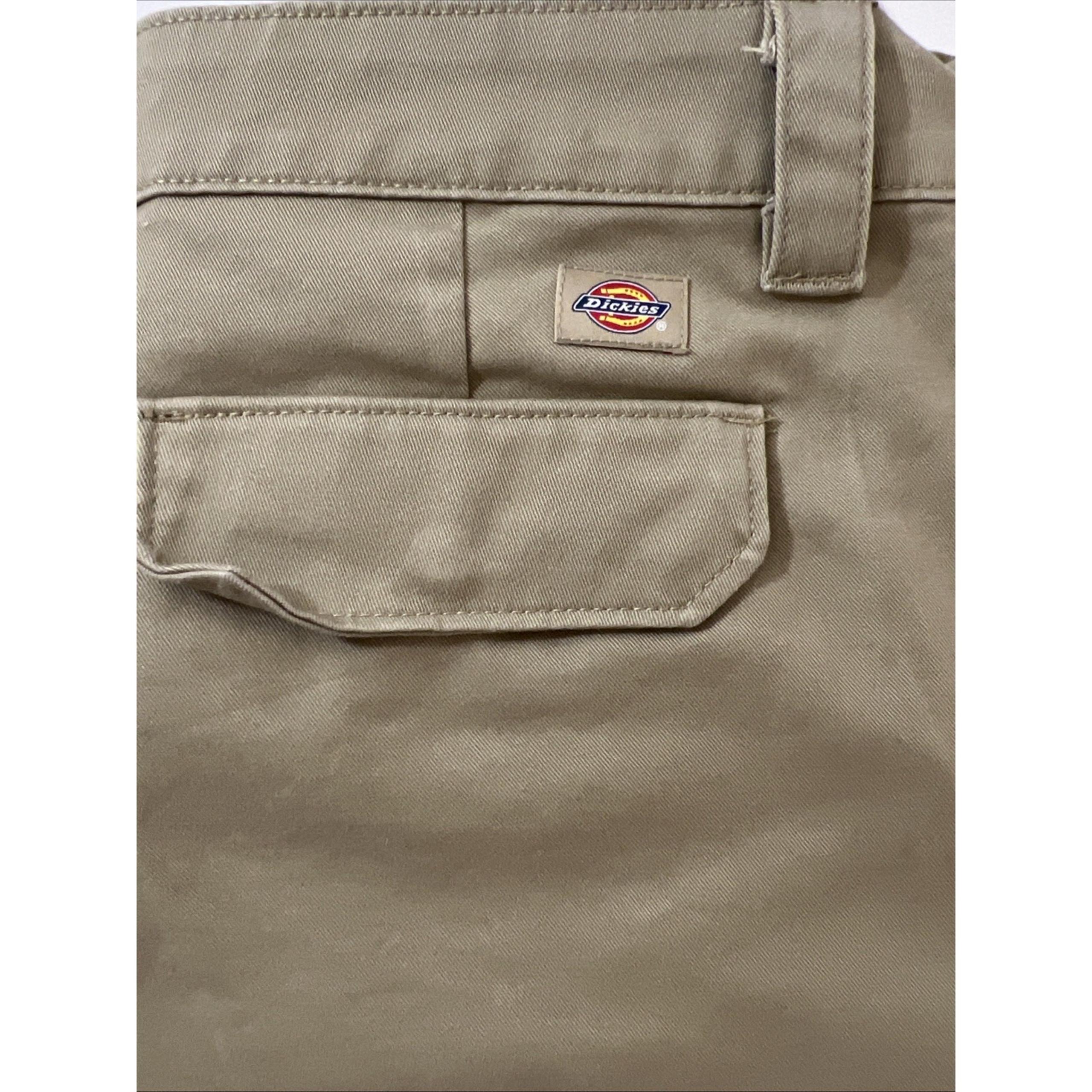 Crafted For Women Relaxed Fit Khaki Cargo Women's Size 8R - Dickies