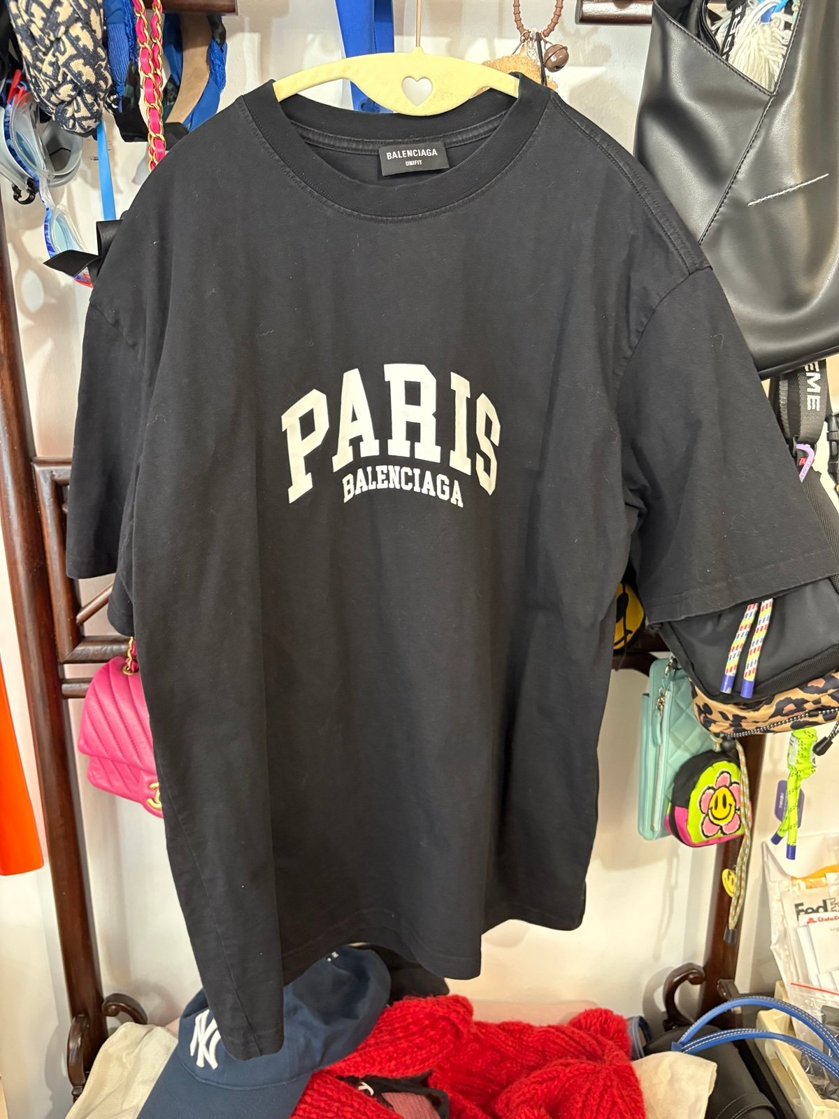 Black oversize T-shirt