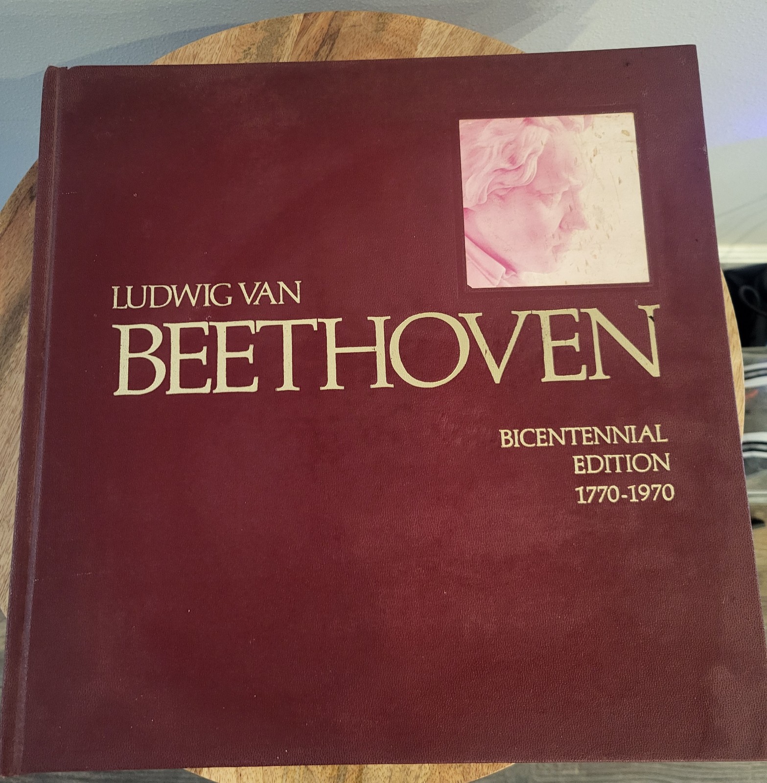 Ludwig Van Beethoven Bicentennial Edition Book 1770-1970 Hardcover