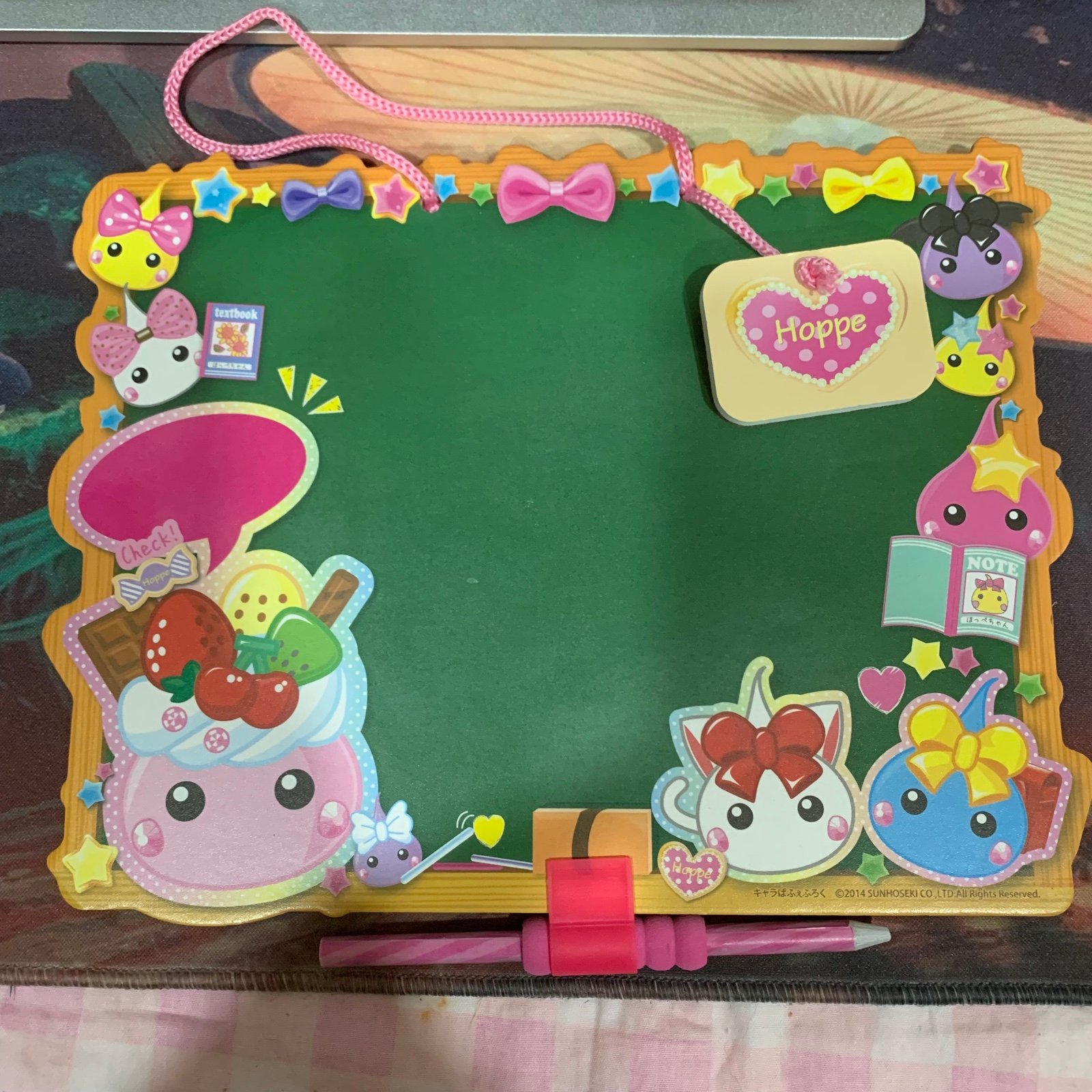 Japanese kawaii characters mini chalk board