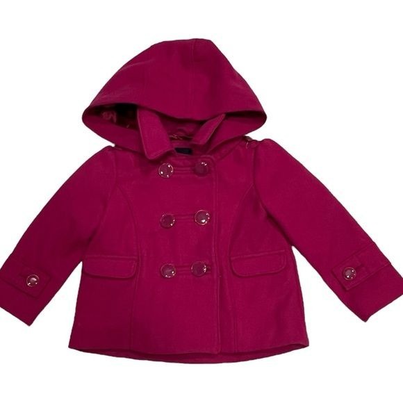 Gap little girl hooded wool coat size 2T