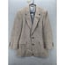 Christian Dior Mens Tweed Gray Wool Pink Blue Sport Coat Blazer Jacket 42R USA