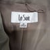 Le Suit 2 Piece 10 Taupe Tan Straight Skirt 3 Button Long Sl Jacket Lined