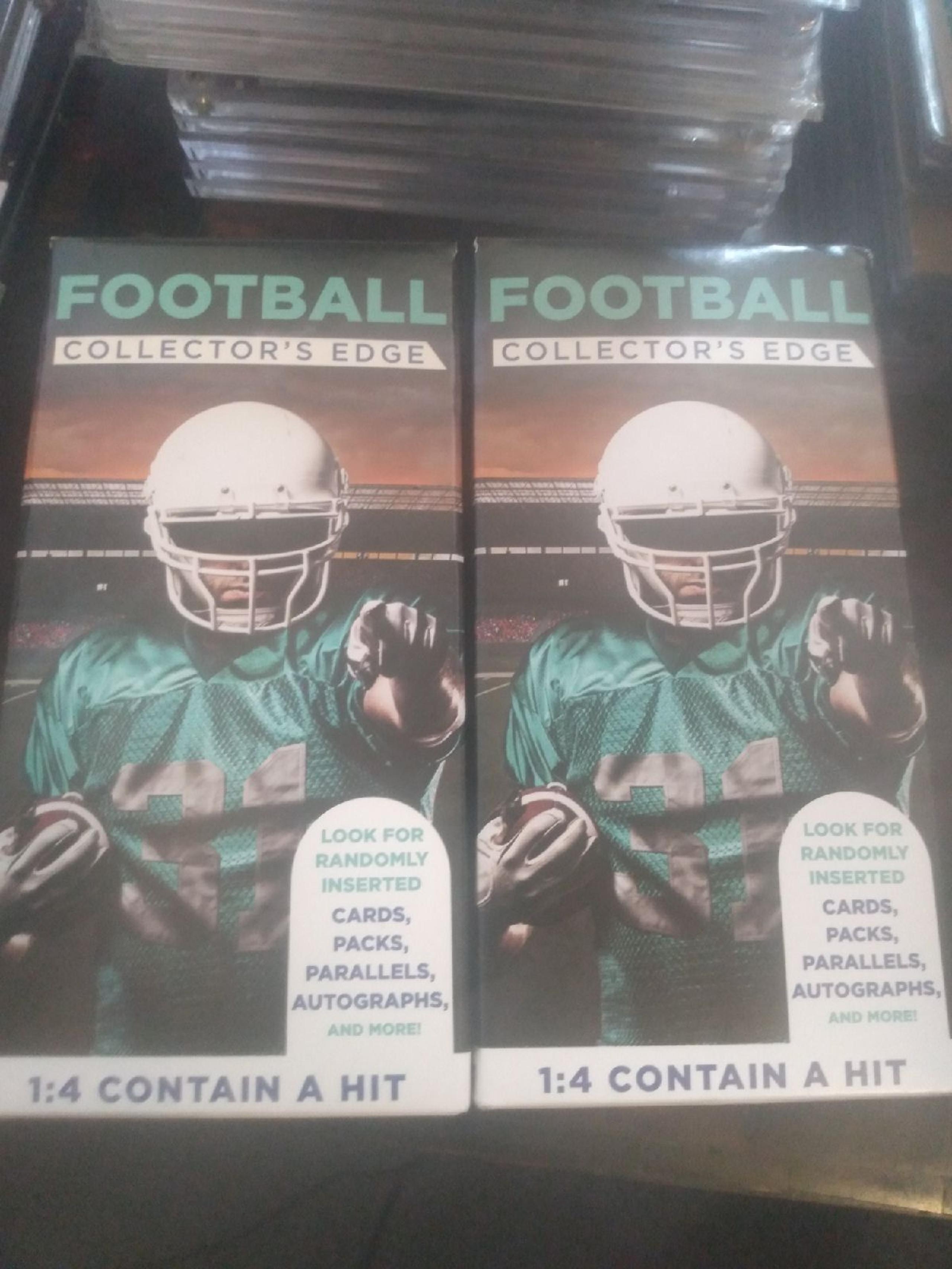 Collectors Edge Football Lot (2)