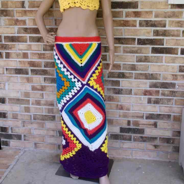 Crochet Maxi Skirt