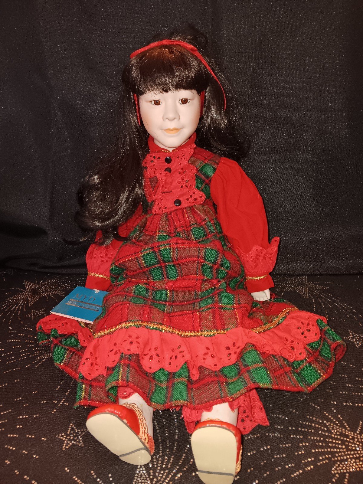 Marian Yu Designs Holiday Doll