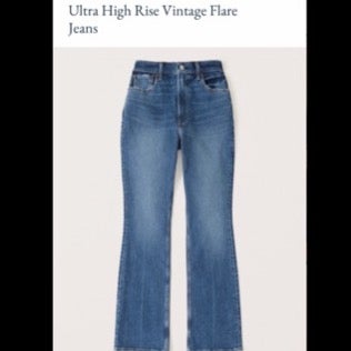 NWT❗️A&F Ultra High Rise Vintage Flare Jeans
