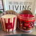 2x Bath & body works Tis the season Candles
