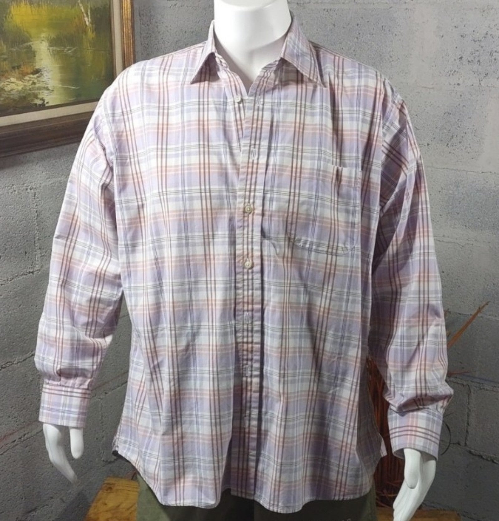 Burberry London mens dress shirt