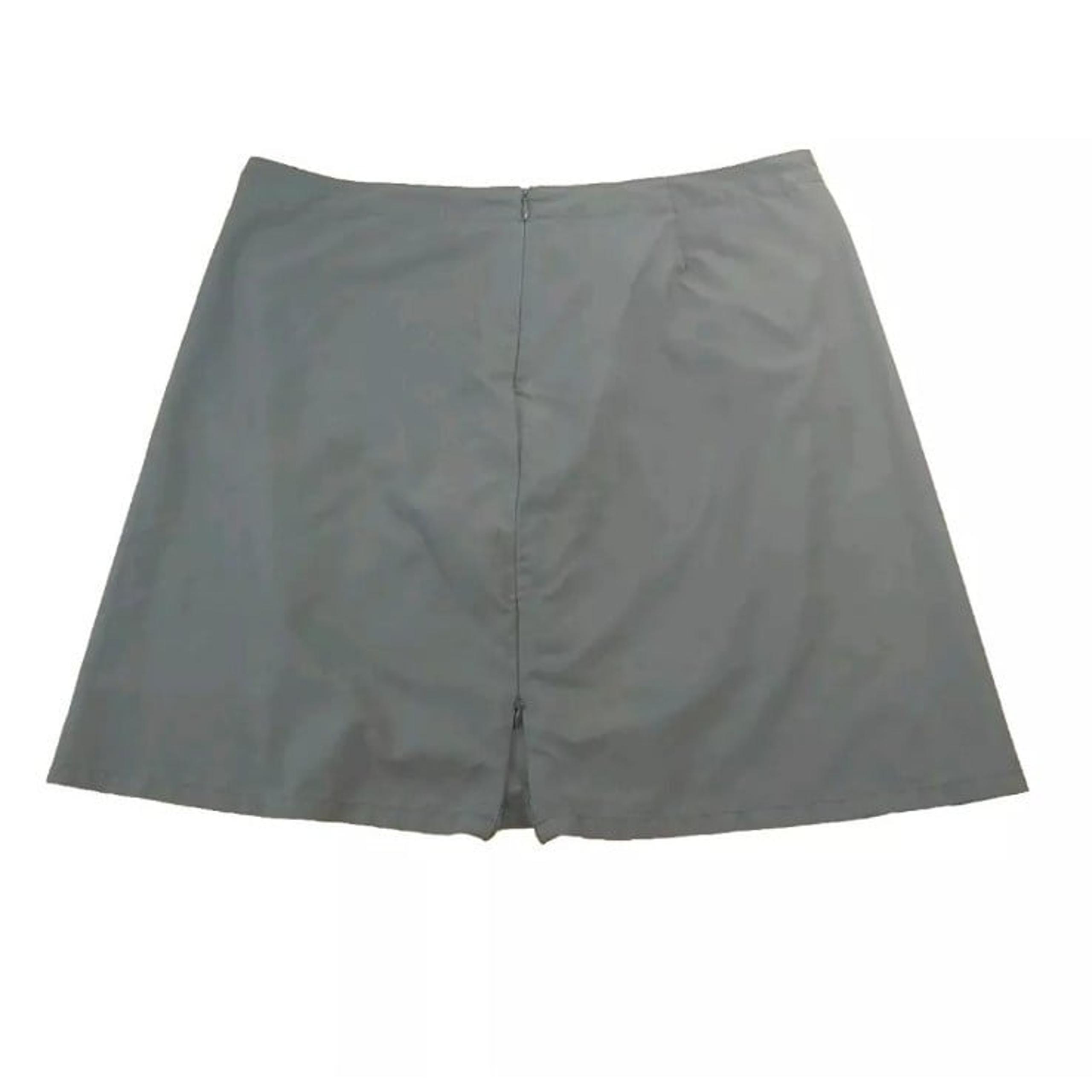 Patagonia Dunway Skort Woman 12 Athletic Tennis Golf Active Sage Zip Pocket EUC