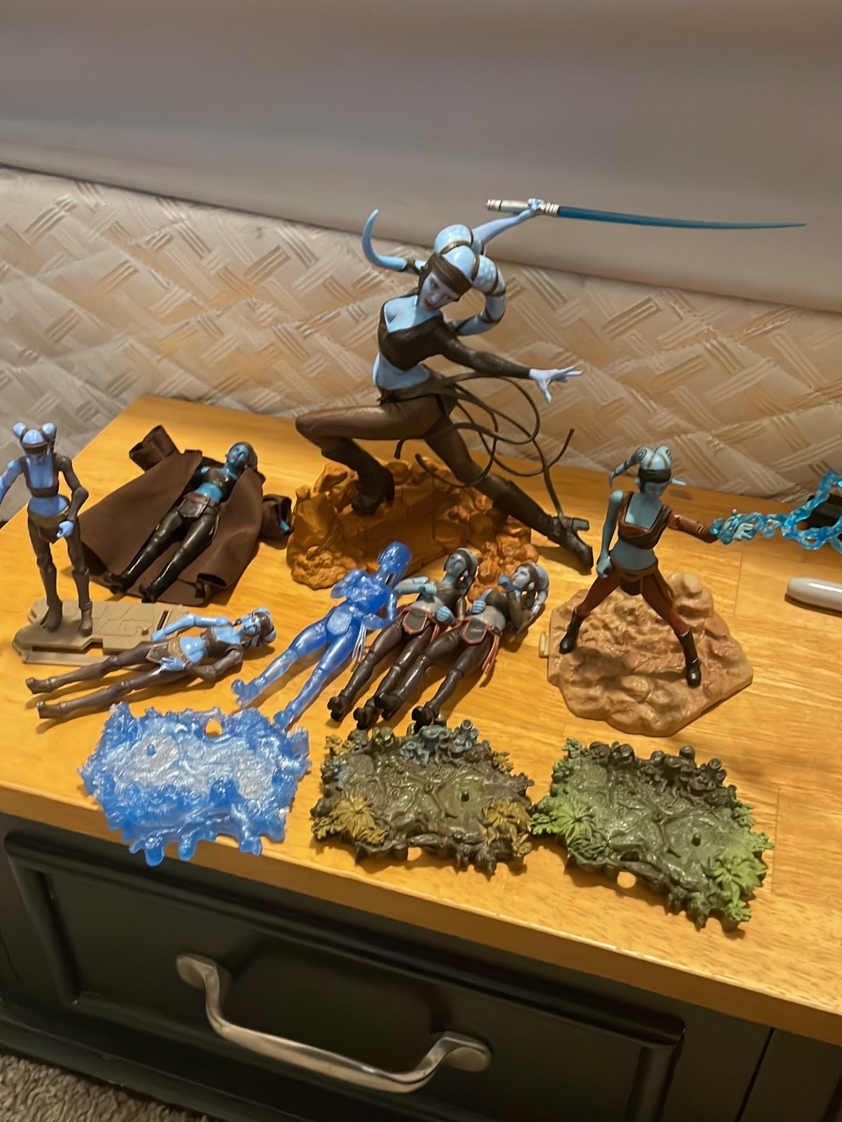 Star Wars aayla secura figure lot