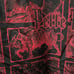 Vintage Pelle Pelle Marc Buchanan Men's 2XL Red Button Up Shirt Zodiac RARE