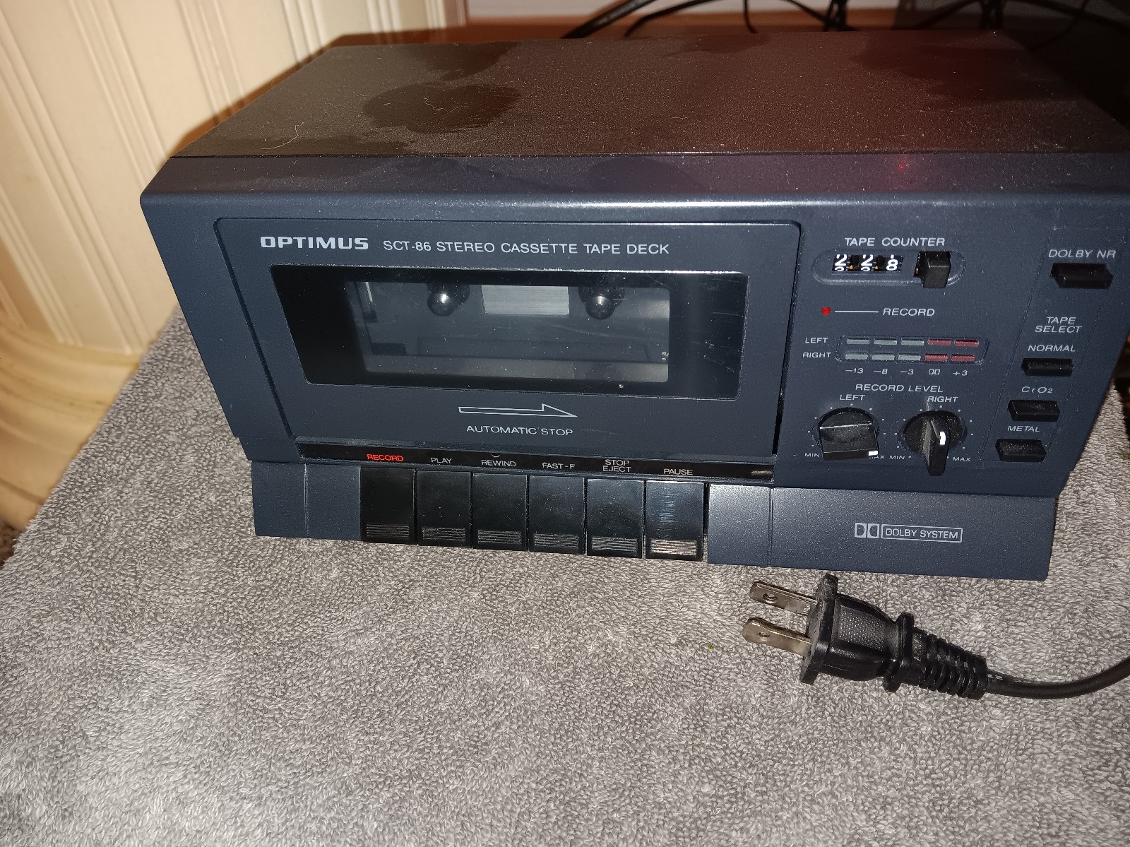 Optimus Tape Player