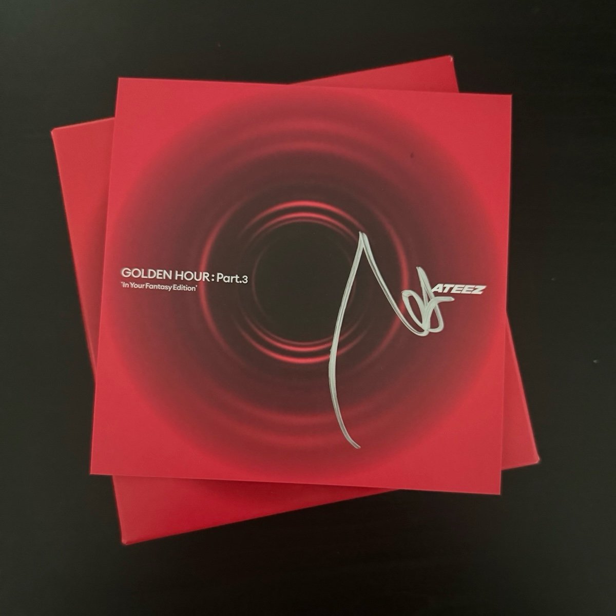 **On Hold for Shasta8921** ATEEZ San Signed Golden Hour Pt 3 In Your Fantasy
