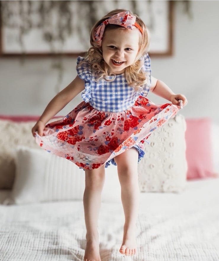 Girls 8 Wildflowers Floral The Perry Special Ballet top- htf & SO gorgeous!!!