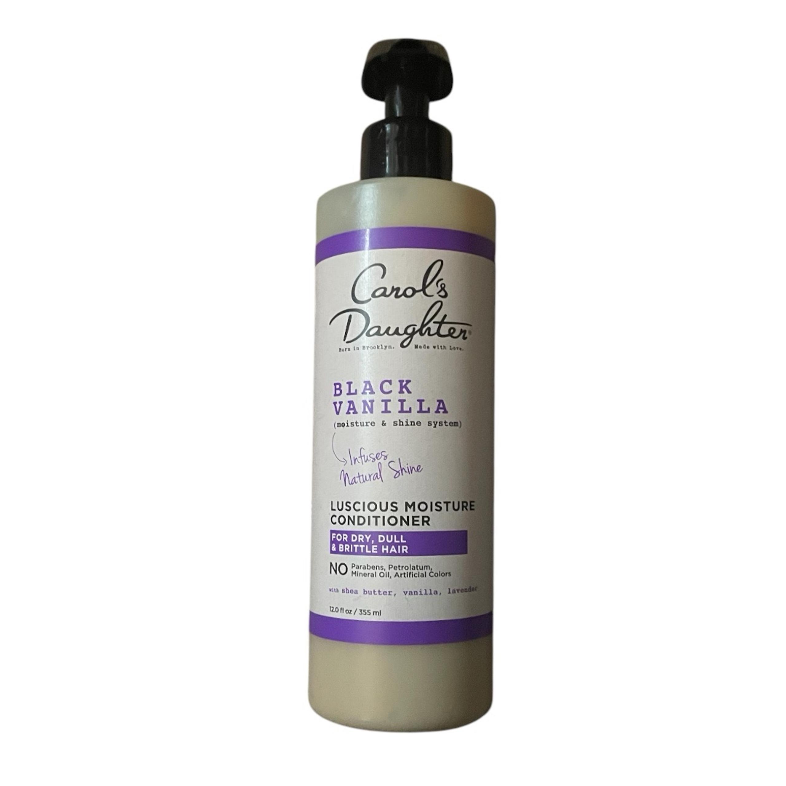 CAROL'S DAUGHTER BLACK VANILLA LUSCIOUS MOISTURE CONDITIONER 12 OZ