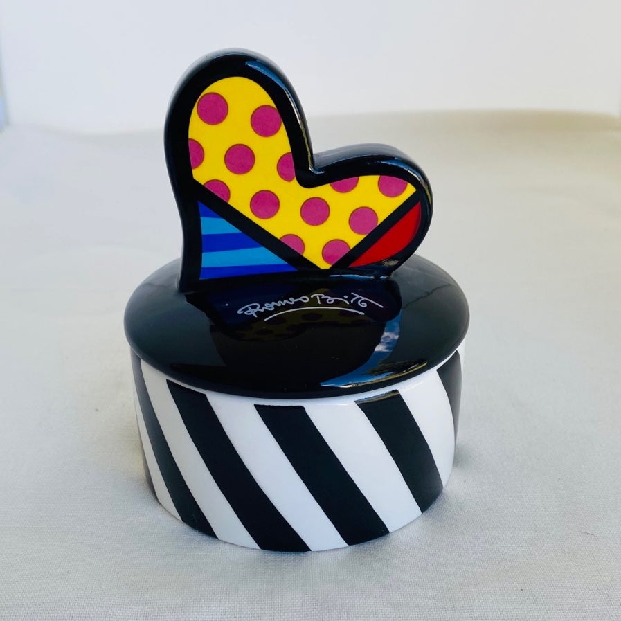 Designer Trinket Box by Romero Brito