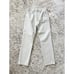 NWT Agolde 90s Pinch Waist Recycled Leather Pants in Light Grey sz 26