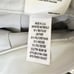 NWT Agolde 90s Pinch Waist Recycled Leather Pants in Light Grey sz 26