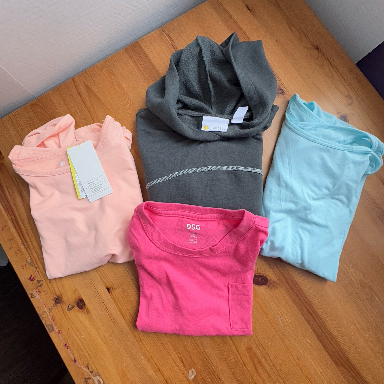 Zella girls and more athletic shirt bundle size 7-10