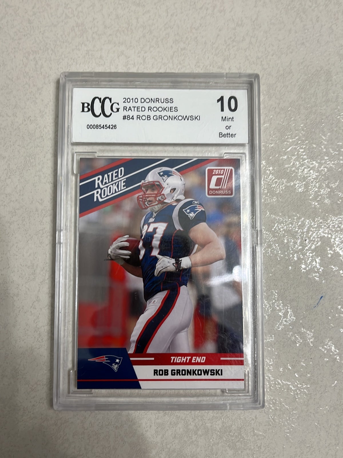 ROB GRONKOWSKI BCCG 10