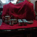 Satsuma Glass Tea Set With 3D Details 11pc Set