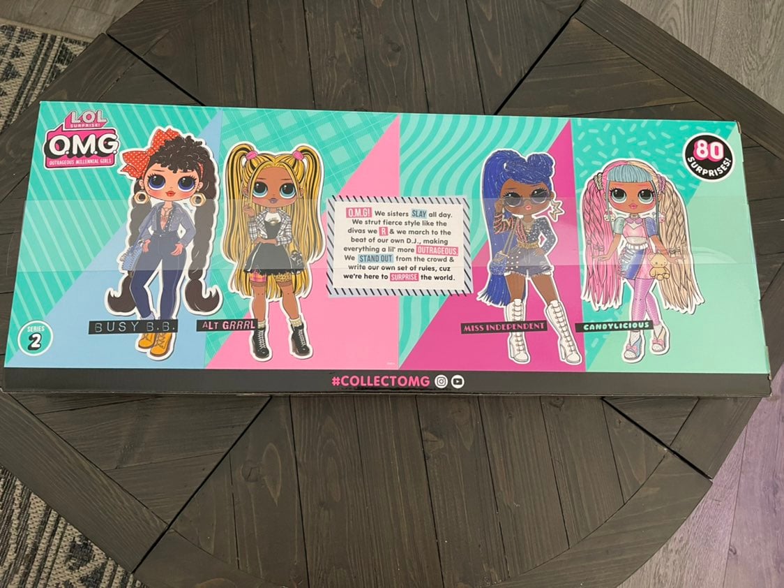 LOL Surprise O.M.G 4 Pack Fashion Doll Set