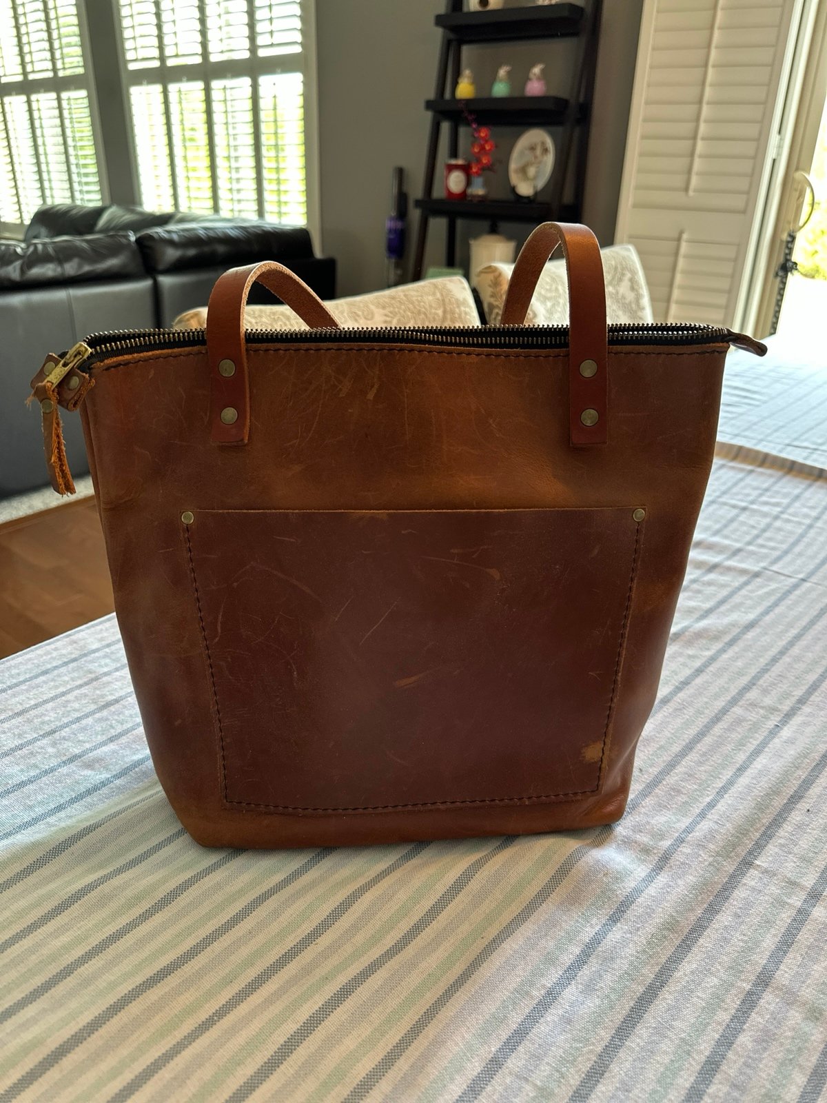 Portland leather bag