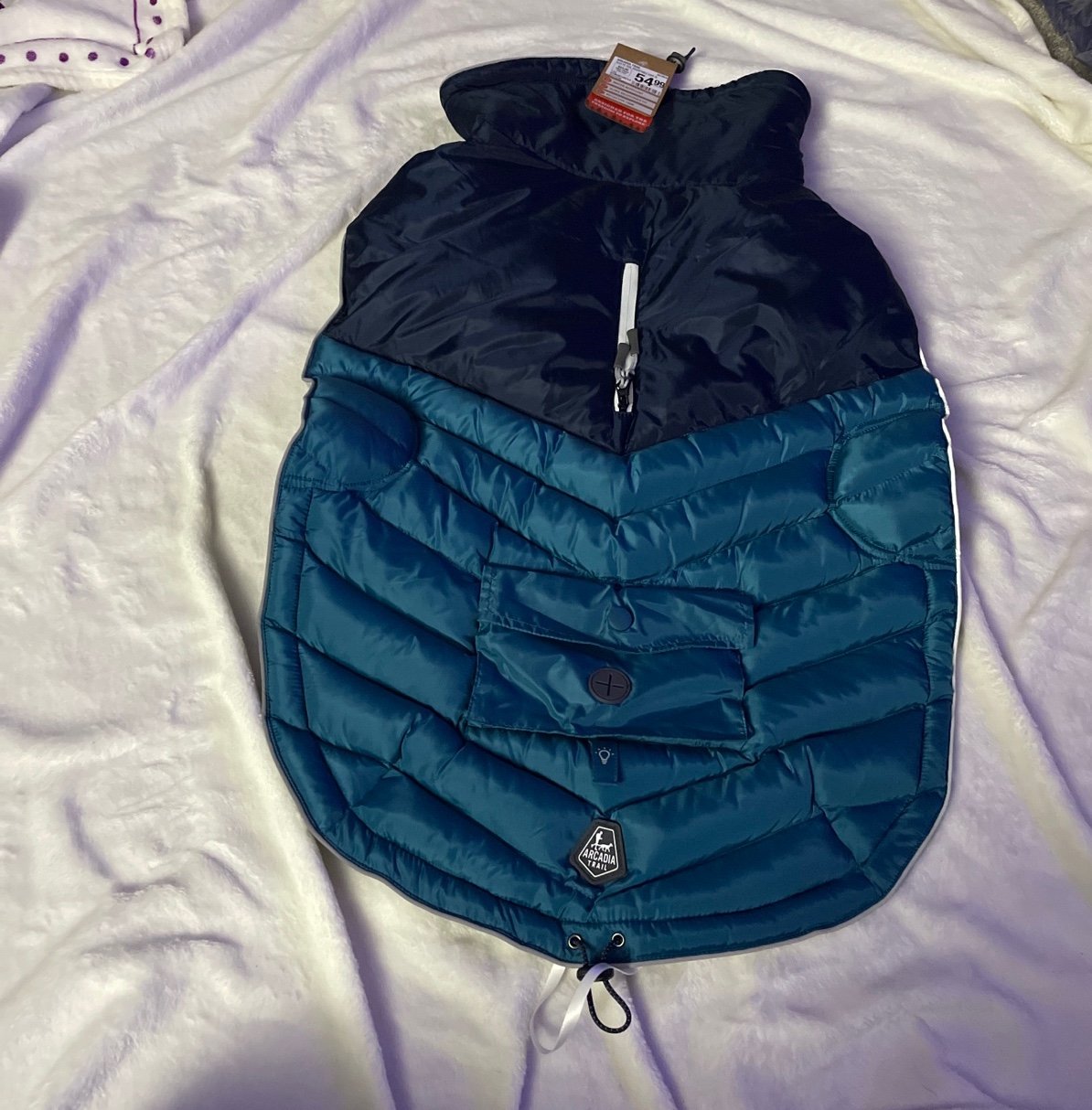Arcadia Trail xl Dog Adjustable Coat New
