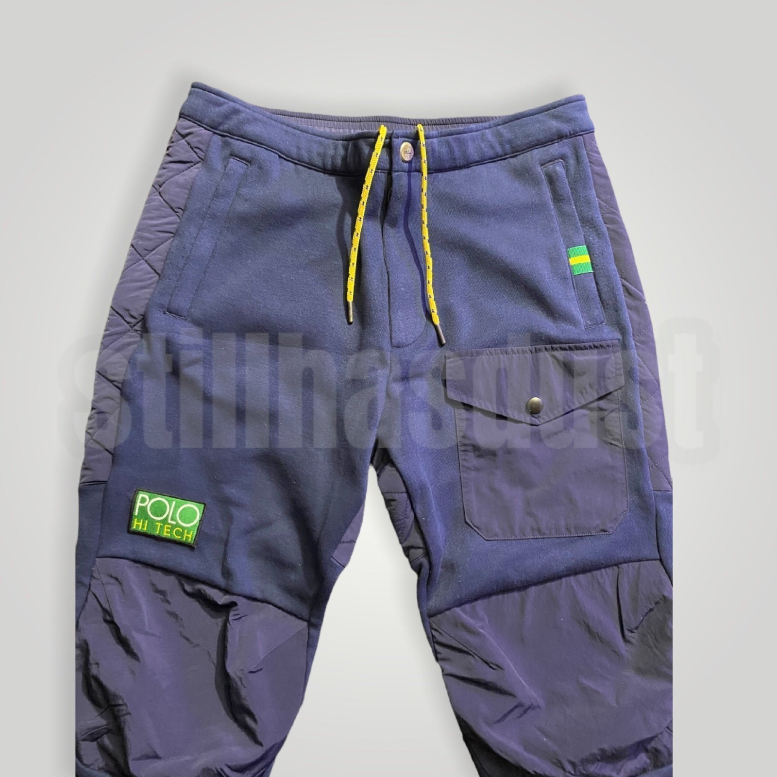 Polo Ralph Lauren Men's Navy Blue Hi Tech Hybrid Track Jogger Pants