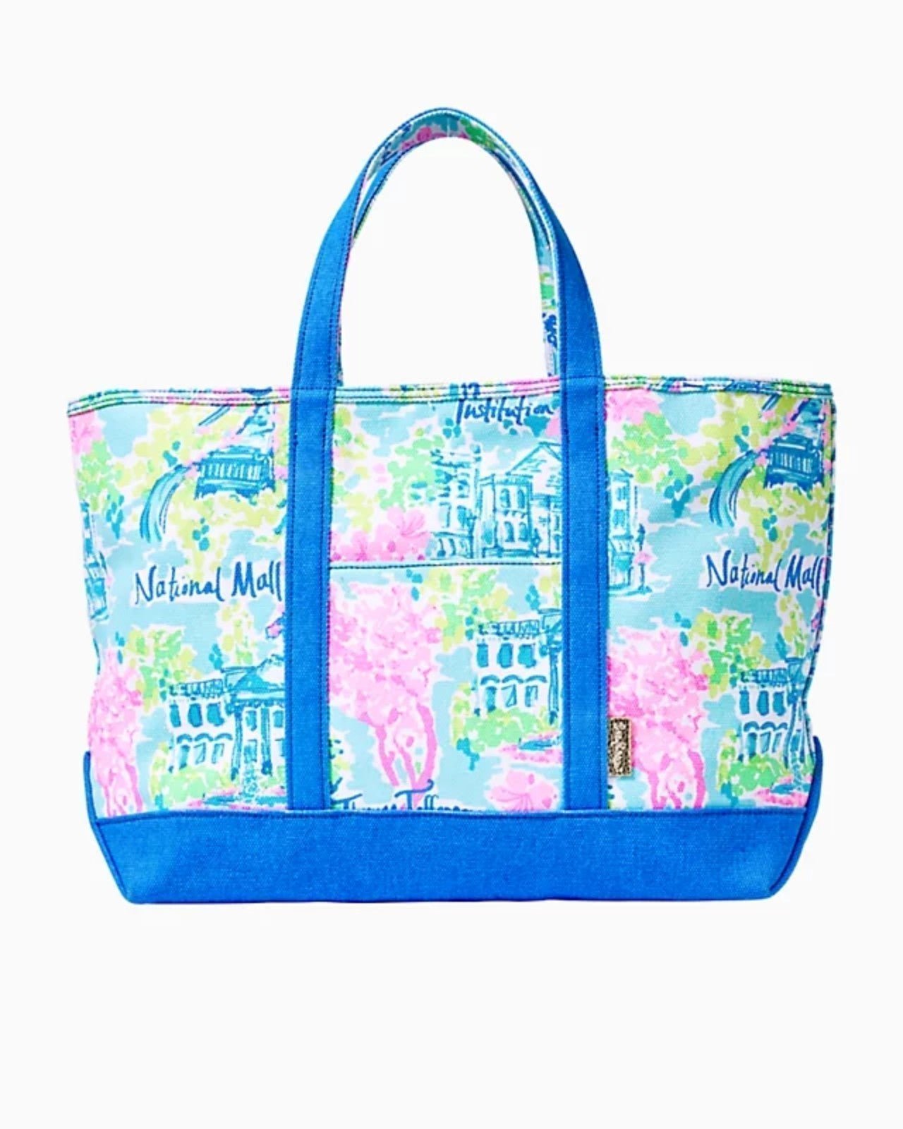 New Lilly Pulitzer Mercato Tote Bag, Lilly Loves DC